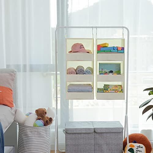 GRANNY SAYS 3-Shelf Hanging Closet Organizer, Foldable Storage - Image 2