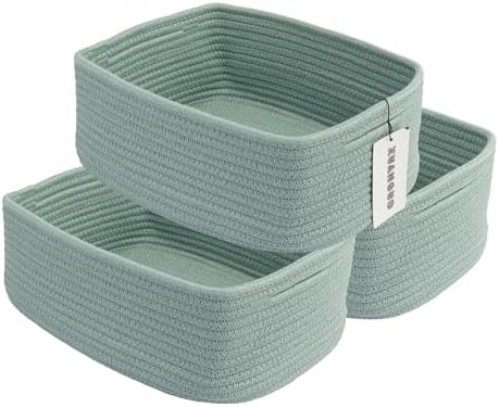 XUANGUO Small Woven Storage Baskets by XUANGUO