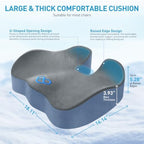 BlissTrends Thick Seat Cushion for Office Chair & Car Seat - Image 3