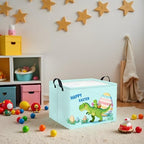 Rectangular Easter Basket for Home Kitchen Baby Girls Basket Cute Storage Bin - Image 4