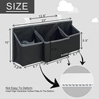 Hanging Baby Diaper Caddy, 3-in-1 Changing Table Diaper Organizer Holder - Image 7
