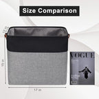 Bagnizer Large Fabric Storage Baskets | 50L Storage Bins, Decorative Linen - Image 3