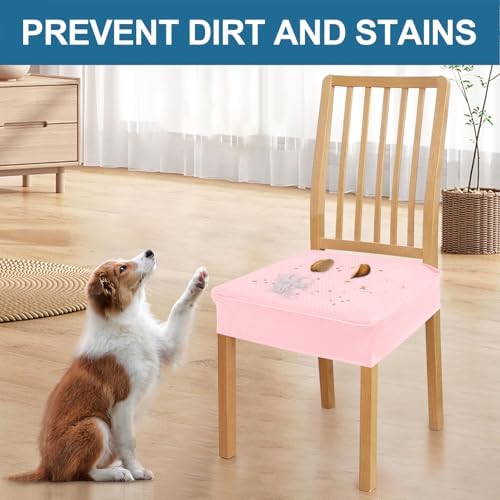 Smiry Waterproof Seat Covers for Dining Room Chairs - Image 6