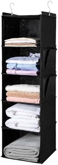 BOOMIBOO Hanging Closet Organize and Shelves, 5-Hanging Shelf by BOOMIBOO