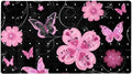 Shower Mat Non Slip, Floral Butterfly Anti Slip Bath Mat by Anna+Cowper