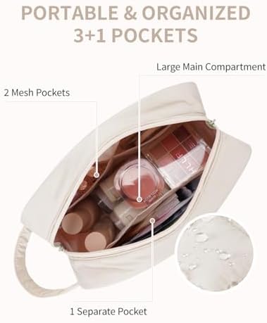 Narwey Quilted Travel Toiletry Bag - Image 4