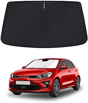 KUST Windshield Sun Shade for Kia Rio 2018-2021 2022 2023 Accessories 4 Layers by KUST