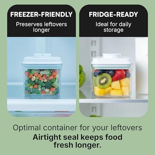 Bop Top Airtight Food Storage Containers | Pop-Top Lid | 3.5 Cups / 28 Oz - Image 3