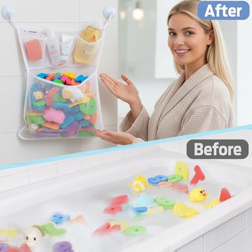 Bath Toy Storage Organizer - Image 2