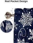 Vandarllin Christmas Valance Curtains - Image 7
