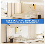 SUNALLY Room Divider Privacy Screens, 6 Panels Dividers - Image 5