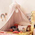 Kertnic Decor Princess Canopy for Girls Bed, Soft Smooth Playing Tent Canopy by Kertnic