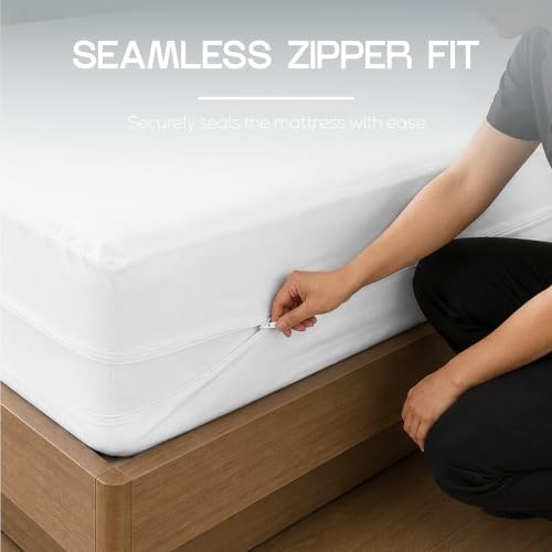 Bulk 10-Pack Hotel Twin Size Mattress Encasement 100% Waterproof - Image 4