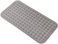 Anti-Slip Bathtub Shower Mat 28×15 Inch Clear Gray by ERASILKEN-X