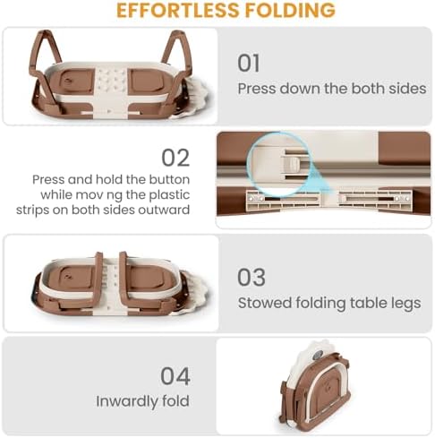 TPN Collapsible Baby Bathtub for Infants to Toddler - Image 5