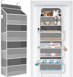 Over The Door Organizer Storage Large Capacity Hanging Bedroom Storage by WiseLife
