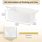OIAHOMY 7L Woven Basket, Gift Basket Empty - Image 2