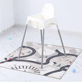 Baby Splat Mat for Under High Chair by MOMIGO
