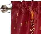Vandarllin Christmas Tree Valance Curtains - Image 5