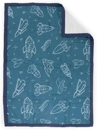 Little Unicorn Toddler Bedding 3-Piece Set | Includes Comforter, Crib Sheet & - Image 5