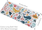 Colorful Bathtub Mat Non Slip, 40x16 inch Bath and Shower Safety Mats, Cute - Image 3