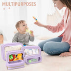 YOPCDJ 5PCS Diaper Bag Organizer Pouch Set, TSA Approved Toiletry Bag，Clear - Image 2