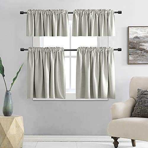 DONREN Light Grey Valance - Image 5