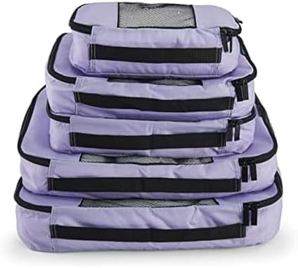 TravelWise Luggage Packing Organization Cubes 5 Pack, 2 Small, 2 Medium by TravelWise