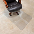 2Pack Crystal Clear 1/5" Thick 54" x 32" Heavy Duty Hard Chair Mat, Can be Used by MuArts