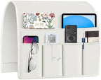 Joywell Remote Control Holder Armchair Caddy Armrest Organizer Ivory by Joywell