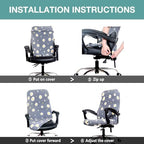 Melaluxe Office Chair Cover - Image 7