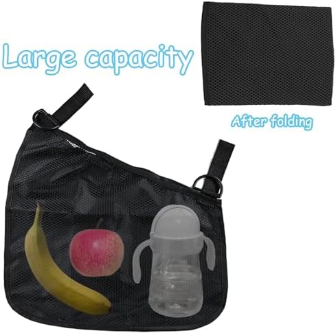 2 Pack Universal Side Sling Stroller Organizer - Image 3