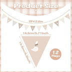 Hahafelt Goose Fabric Banner 1st Birthday Decor - Image 2