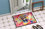 Caroline's Treasures DAC3963JMAT Hippie Animal Badger Doormat Front Door Mat - Image 4