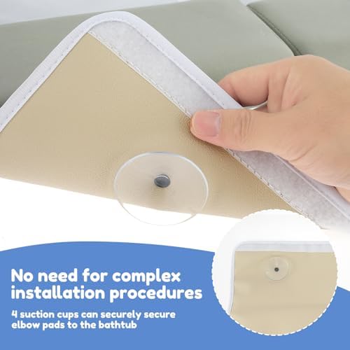 Baby Bath Kneeler and Elbow Rest Pad Set, 1.5'' Comfortable Thicker Quickly Dry - Image 5