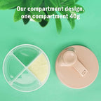 Accmor Baby Formula Dispenser On The Go, Non-Spill Rotating Four-Compartment - Image 3