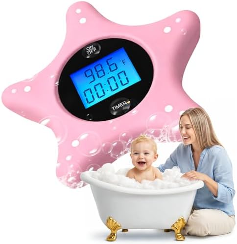 Digital Baby Bath Thermometer and Timer by AvecMaman