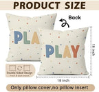 Boho Kids Playroom Decor Pillow Cover 18x18 - Image 5