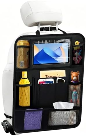 TCJJ Car Seat Organiser Backseat Kick Mats Oxford Back Seat Protector by TCJJ