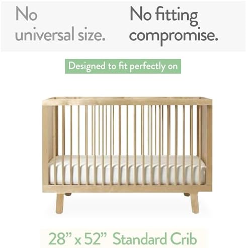 Joey + Joan Fitted Crib Sheets 28 x 52 – Compatible - Image 2