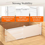 Lifewit 6" Tall Drawer Dividers, Adjustable Deep Drawer Organizer Clothes - Image 4