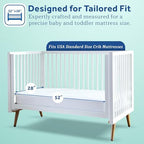 Sealy Baby Allergy Protection Plus Fitted Waterproof Infant Crib Mattress - Image 2