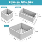 Vtopmart 12 Pack Baby Clothes Organizer, Foldable Fabric Drawer Bins - Image 2