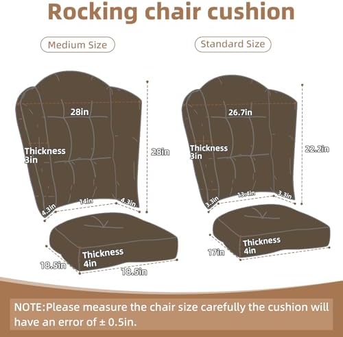 Wingback Rocking Chair cushion - Image 3