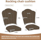 Wingback Rocking Chair cushion - Image 3