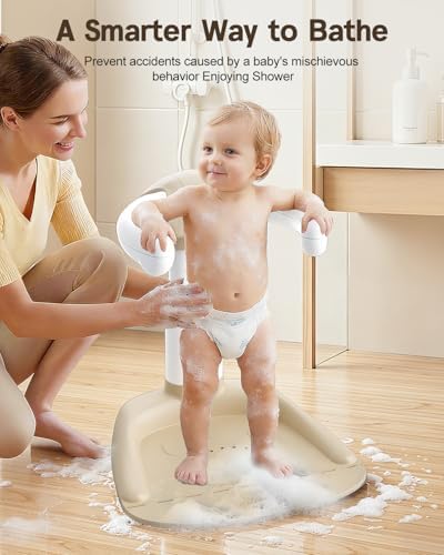 COOSEYA® Baby Shower Stand, Toddler Bath Stand Support - Image 4