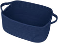 Cute Blue Woven Basket, Empty Gift Basket by Unknown