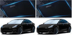Magnelex Tesla Windshield Sun Shade, Reflective Polyester Blocks Heat & Sun by Magnelex