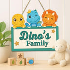 Personalized Dinosaur Nursery Wall Decor - Image 3