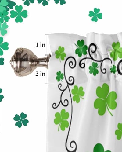 Vandarllin St. Patrick's Day Kitchen Curtains Valances - Image 6
